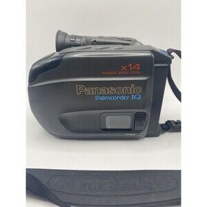 Panasonic Palmcorder IQ VHS-C Camcorder Video Camera Untested Parts/Repair